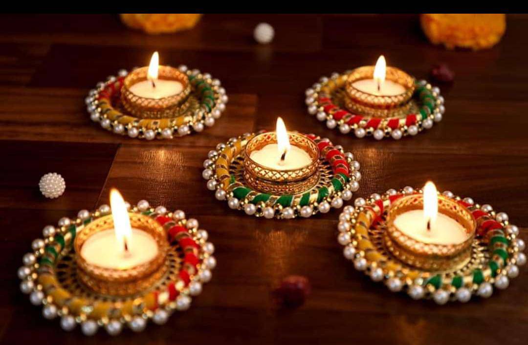 Tea Light Holder Collection - Handmade - India shopping