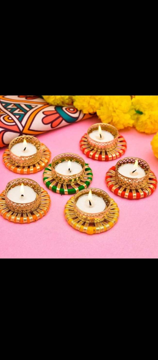 Tea Light Holder Collection - Handmade - India shopping