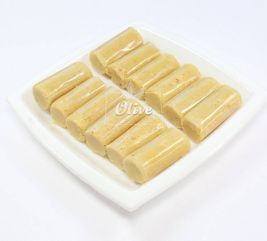 Olive Mithai Shop Kaju Butter Scotch Roll 500 gms - India shopping