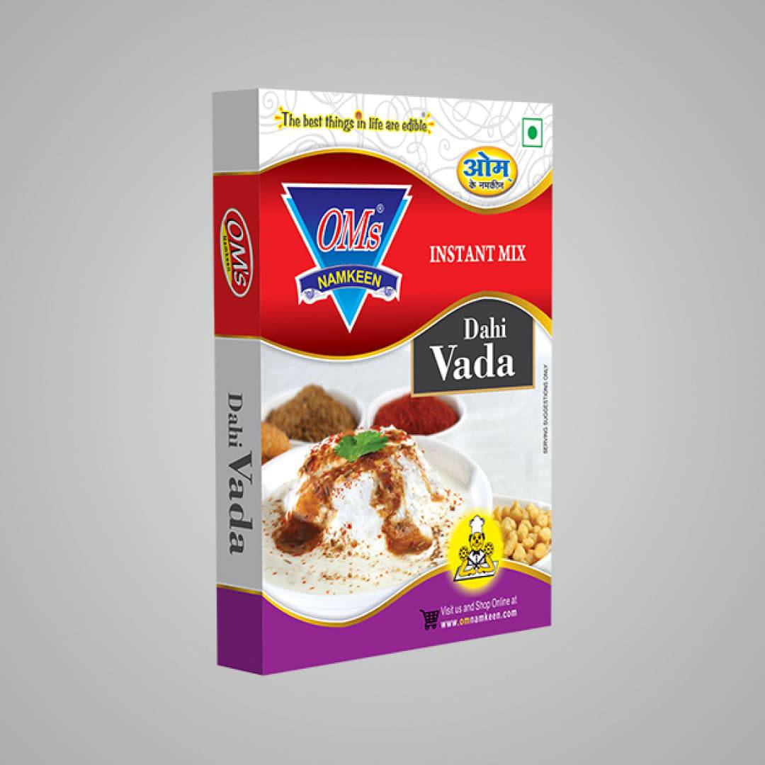 Om Namkeen Instant Dahi Bada - 200 gms - India shopping