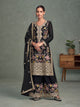 Latest Black Suit With Embroidery Work | Ready To Wear