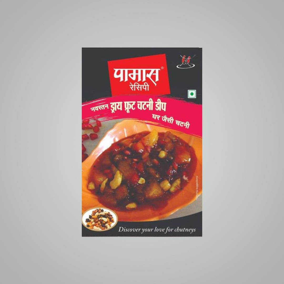 Pamas Dry Fruit Chatni Dip - 200 gms - India shopping