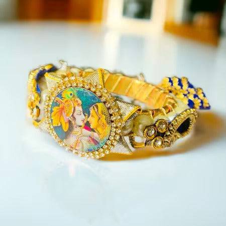 Braclet Rakhi 6 pcs Multiple design - India shopping