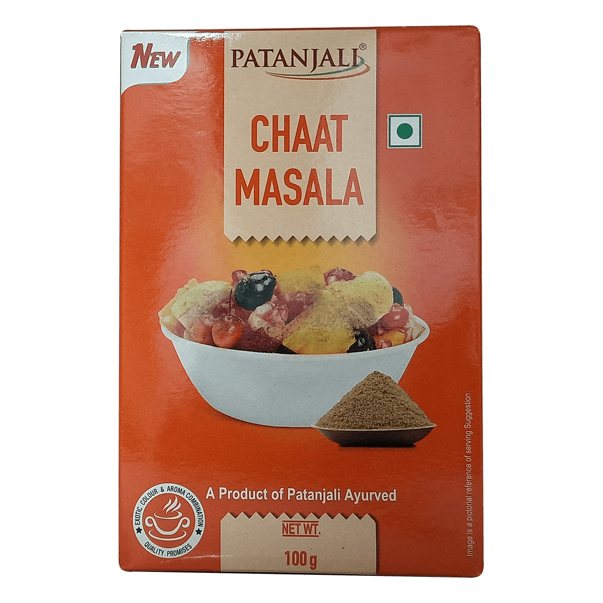 Patanjali chat masala - 100 gms - India shopping