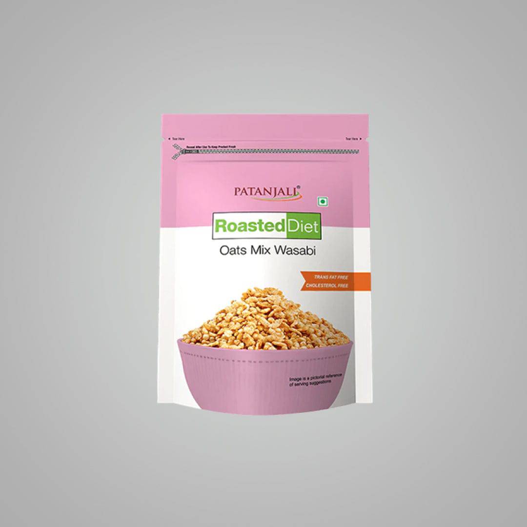 Roasted Diet- Oat Mix. Wasabi - 125 gms - India shopping