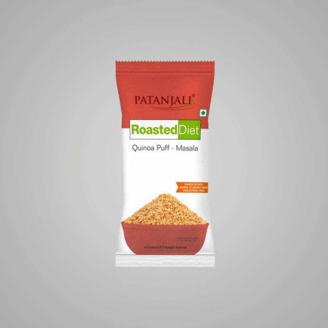 Patanjali Roasted Diet-quinoa-Puff- masala - India shopping