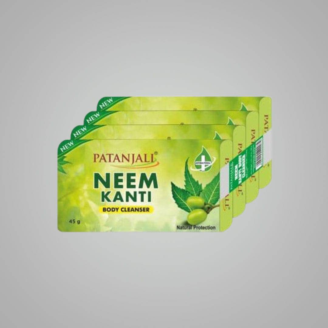 Patanjali Neem Kanti Body CleanserPack of 4 - 180 gms - India shopping