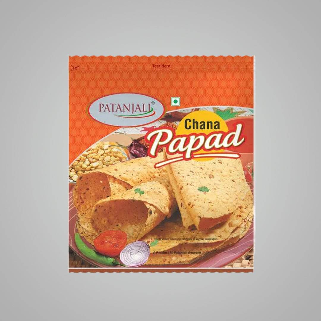 Patanjali Chana Dal Papad - 200 gms - India shopping