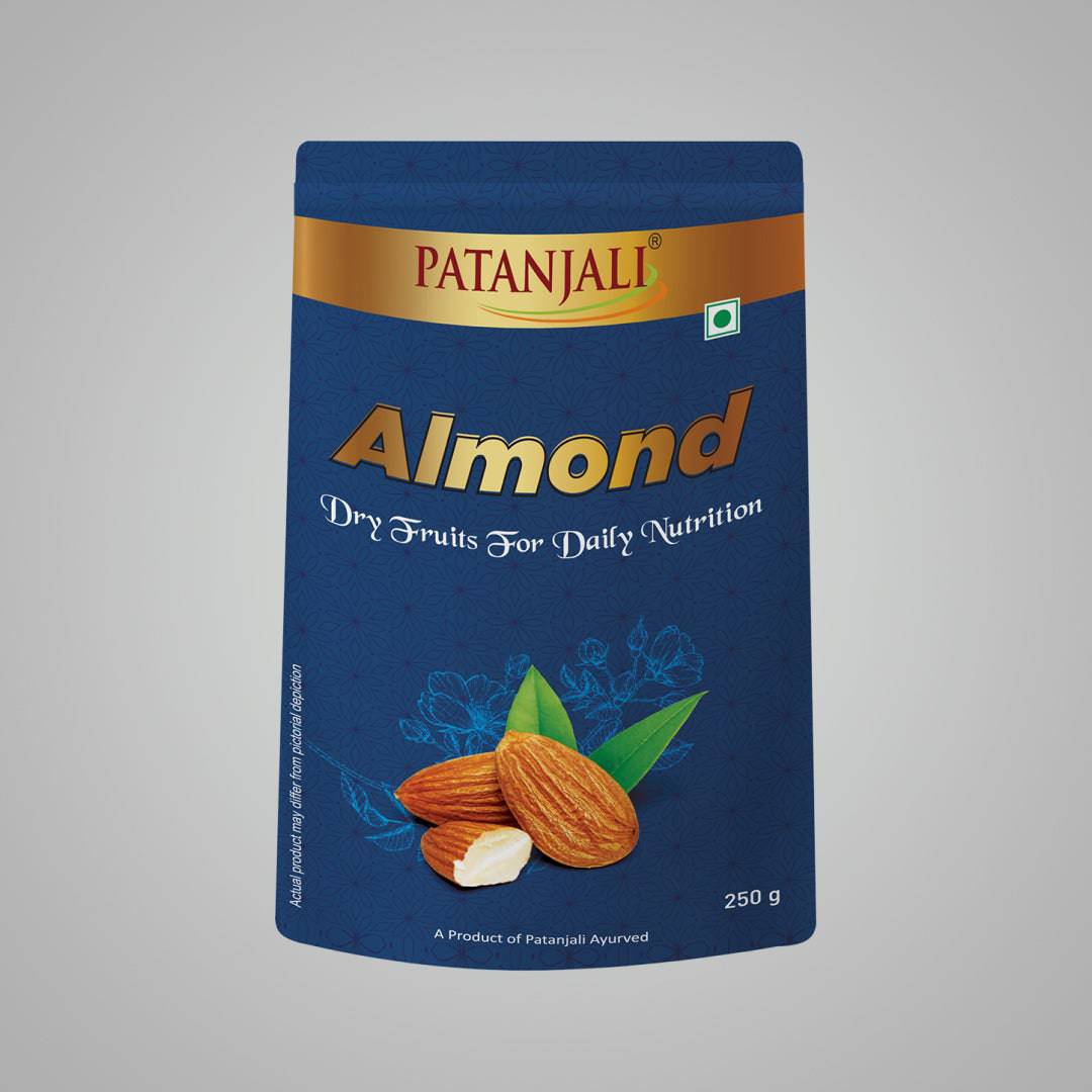 Patanjali Almond (Badam) - 250 gms - India shopping