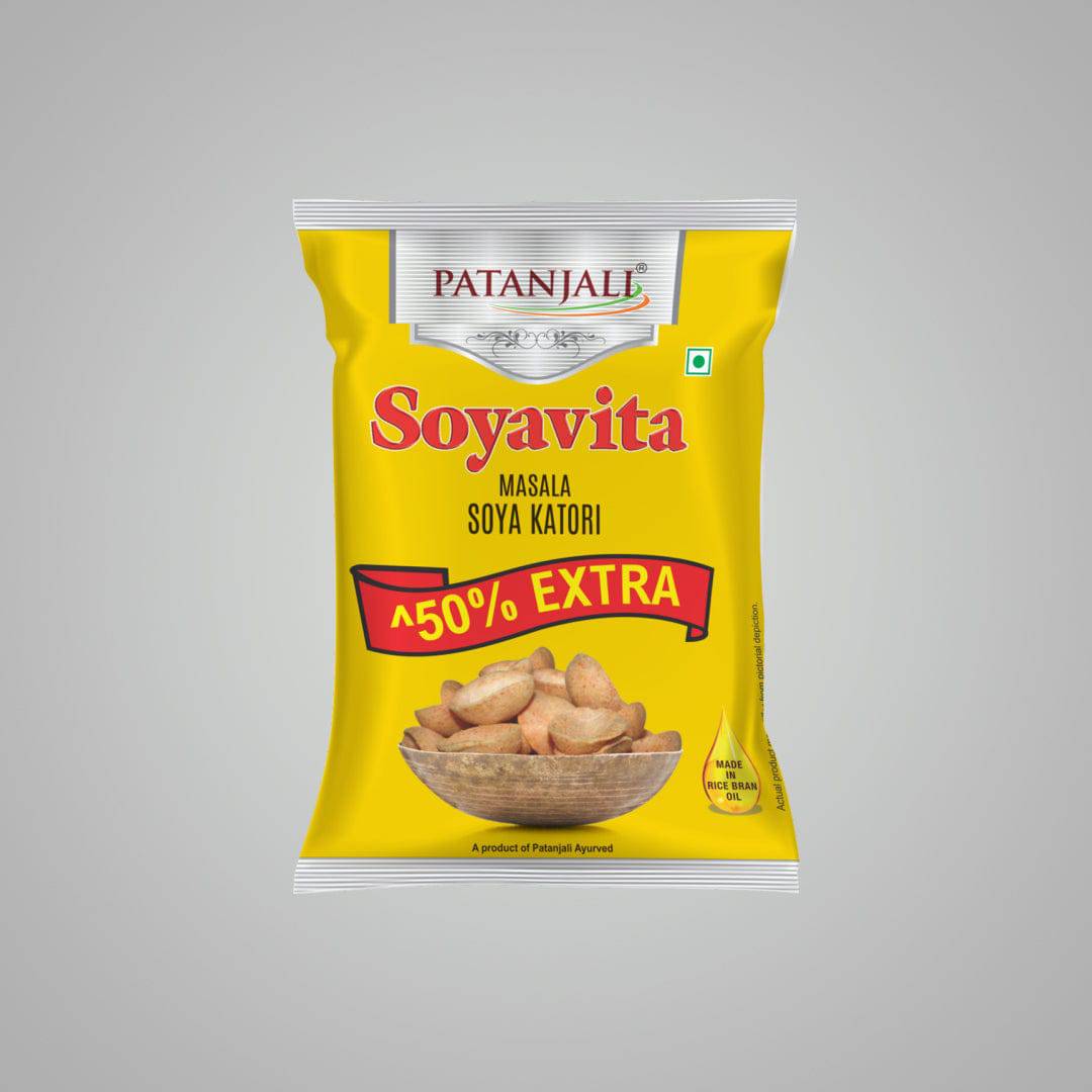 Patanjali Soyavita Masala Soya Katori - 27 gms - India shopping