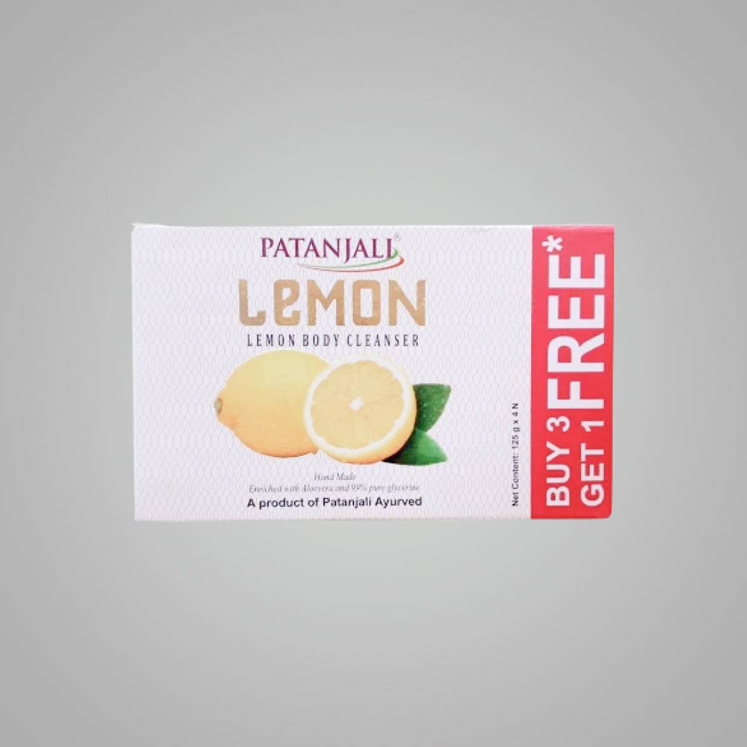 Patanjali Lemon Body Cleanser 125g C.o. B3G1 Free - 375 gms - India shopping