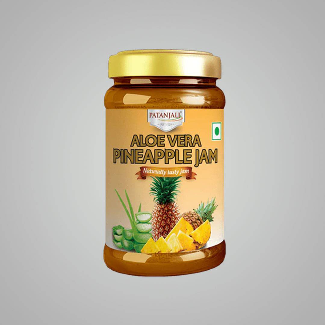 Patanjali Aloevera Pineapple Jam - 500 gms - India shopping