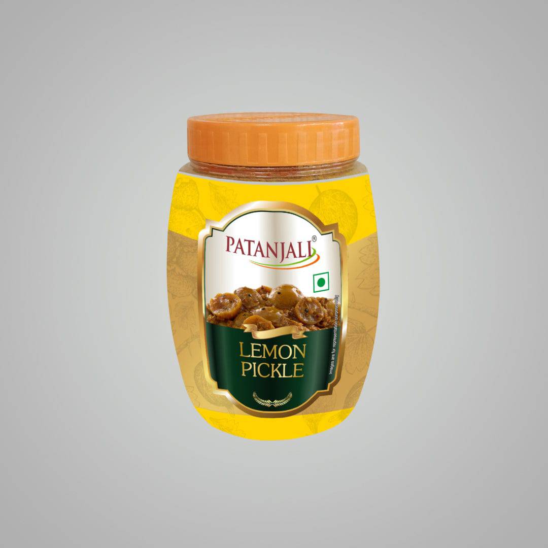 Patanjali Lemon Pickle - 500 gms - India shopping