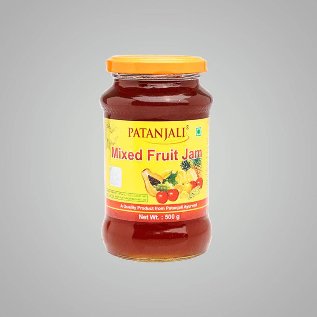 Patanjali Mixed Fruit Jam - 500 gms - India shopping