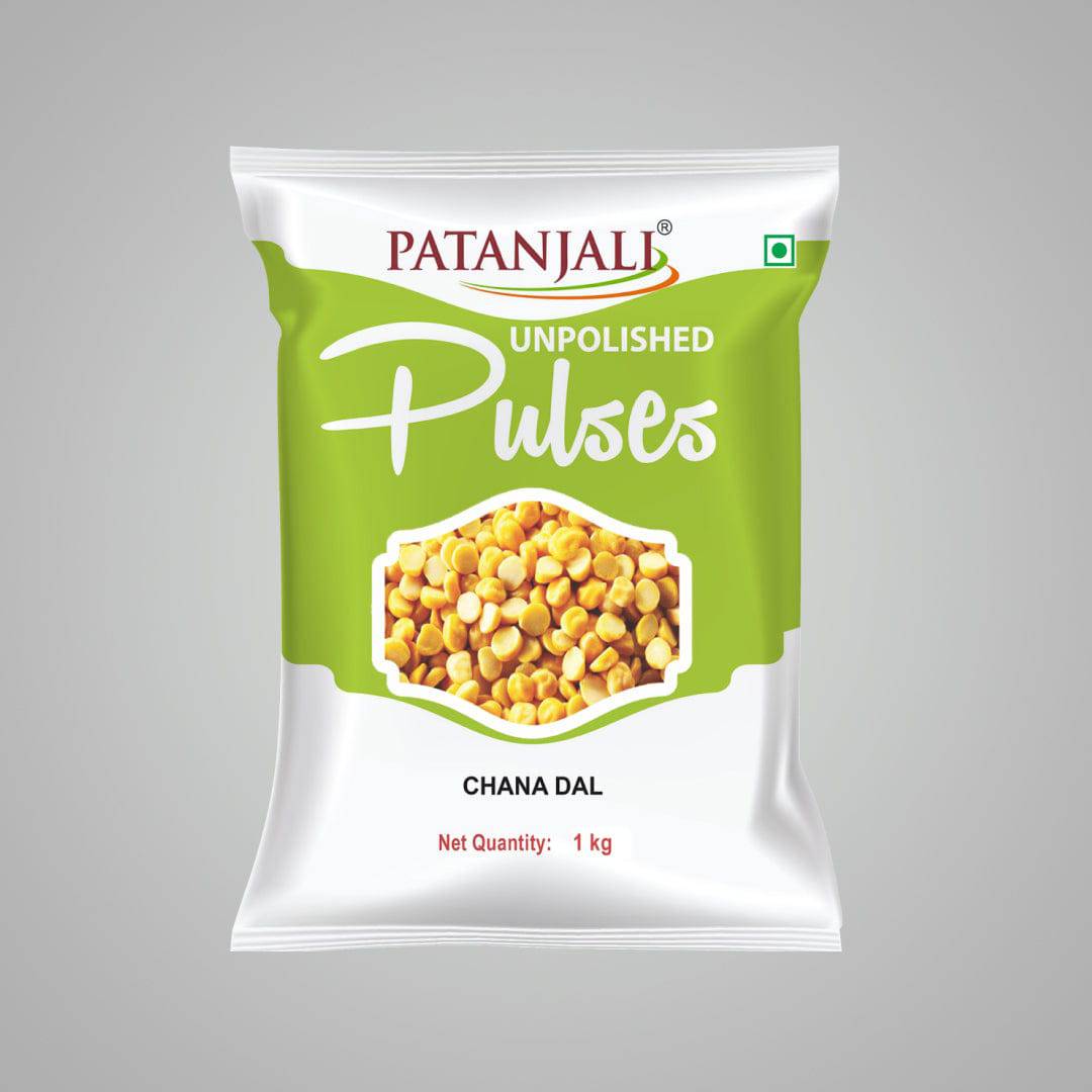 Patanjali Unpolished Chana Dal - India shopping