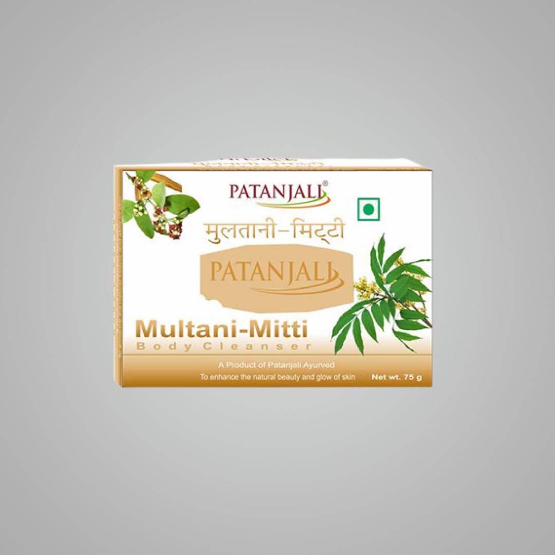 Patanjali Multani Mitti Body Cleanser - 75 gms - India shopping