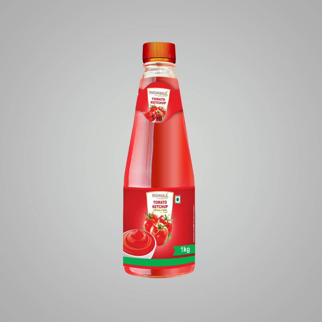 Patanjali Tomato Ketchup with Onion & Garlic - 500 gms - India shopping