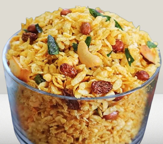 Godavari Vantillu Atukula Mixture (poha chivda) Home Made - 500 gms - India shopping