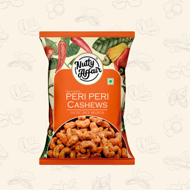 Nutty Affair Peri Peri Cashews 105 gms (Pack Of 3- Each 35 gms)