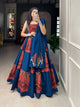 Designer Pure Cotton Lehenga Choli Plain And Printed With Foil Work | Ready To Wear