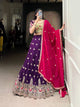 Traditional Lehenga Choli With Sequins, Thread And Embroidery Work | Ready To Wear
