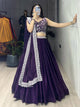 New Satin Lehenga Choli With Plain And Embroidery Work | Ready To Wear