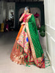 Latest Jacquard (Paithani) Lehenga with Zira weaving work