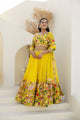 Organza Lehenga Choli With Thread Sequins Work | Ready To Wear