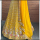 Yellow Lehenga Choli With Thread Sequence Work | Ready To Wear