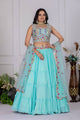 Latest Lehenga Choli With Plain Crease Work | Ready To Wear