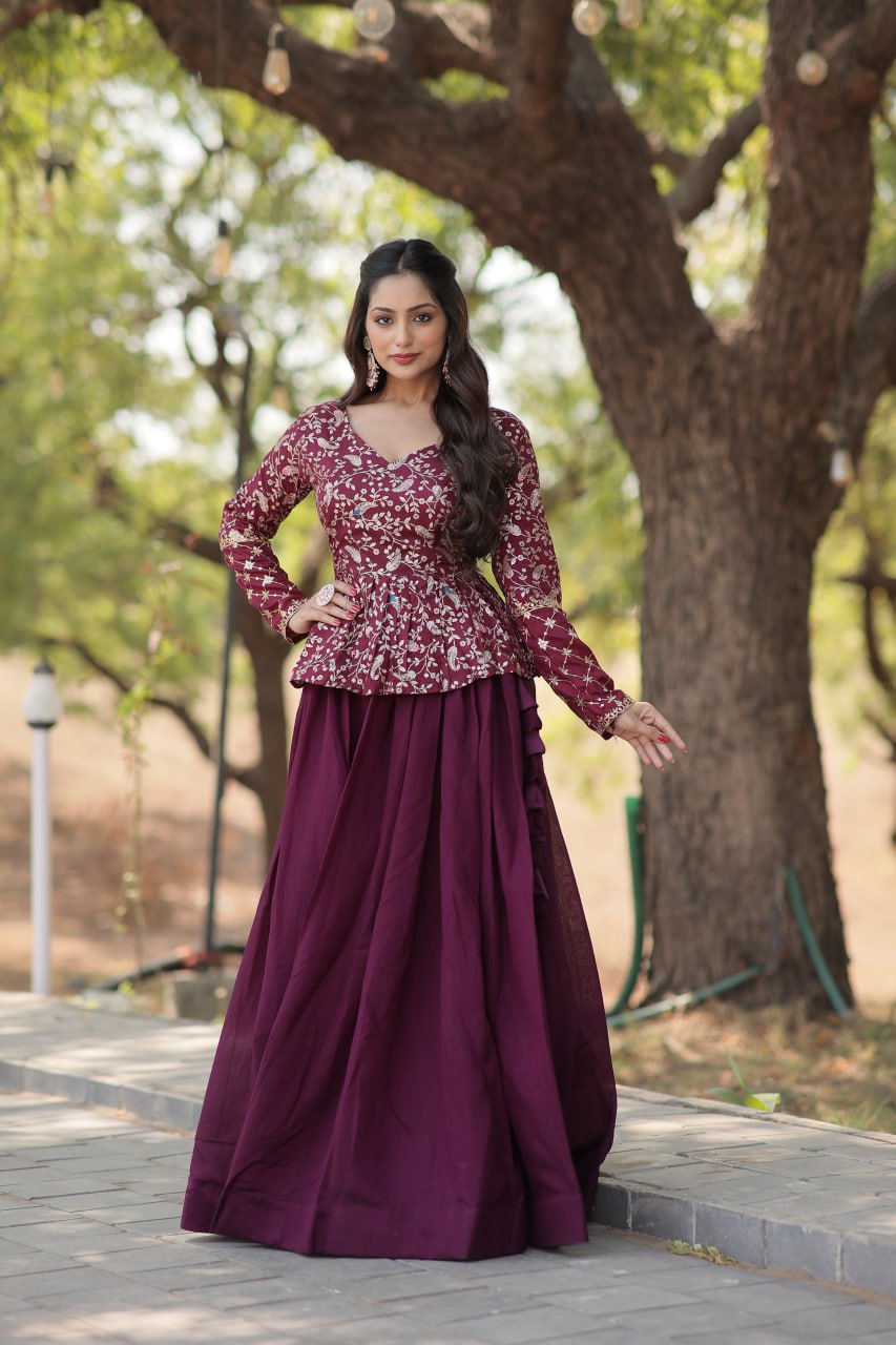 Trending Fashionable Co-ord  Set with Pure Viscose Dayble Flower Design