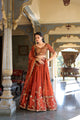 Traditional Lehenga Choli Rangoli Silk With Sequins and Thread Work | Ready To Wear