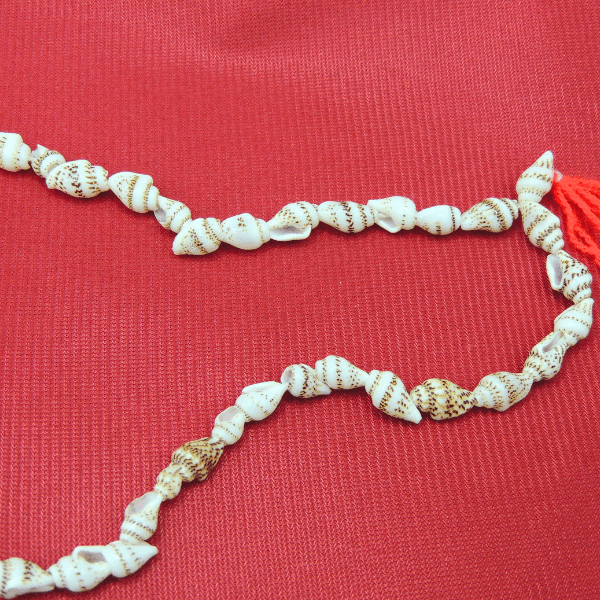Shell Maala Conch Shell Mala for Pooja: Traditional Shankh Garland