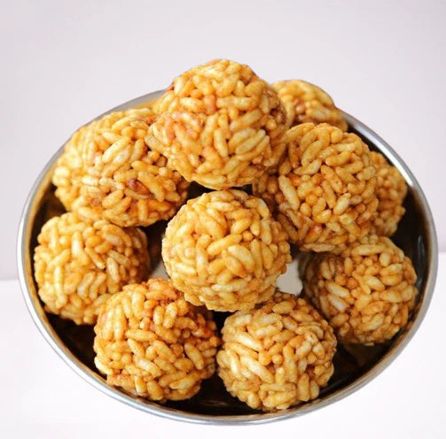 Godavari Vantillu Murmura Laddu (Maramaralu Laddu) -  250 gms - India shopping