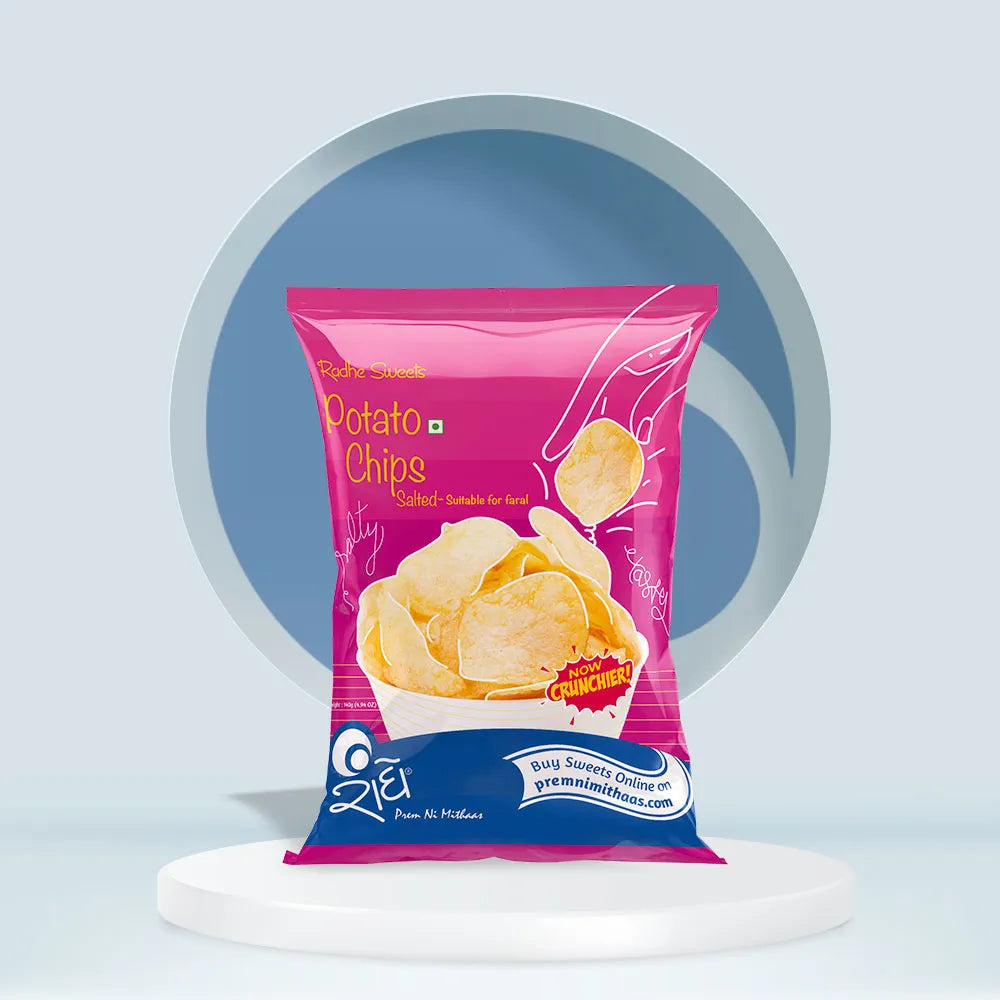 Radhe Prem Ki Mithaas Potato Chips Salted - 140 gms