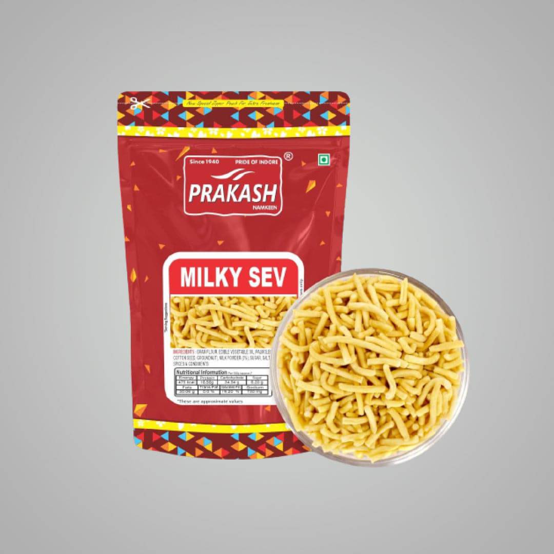 Prakash Namkeen Doodh Sev - 250 gms - India shopping