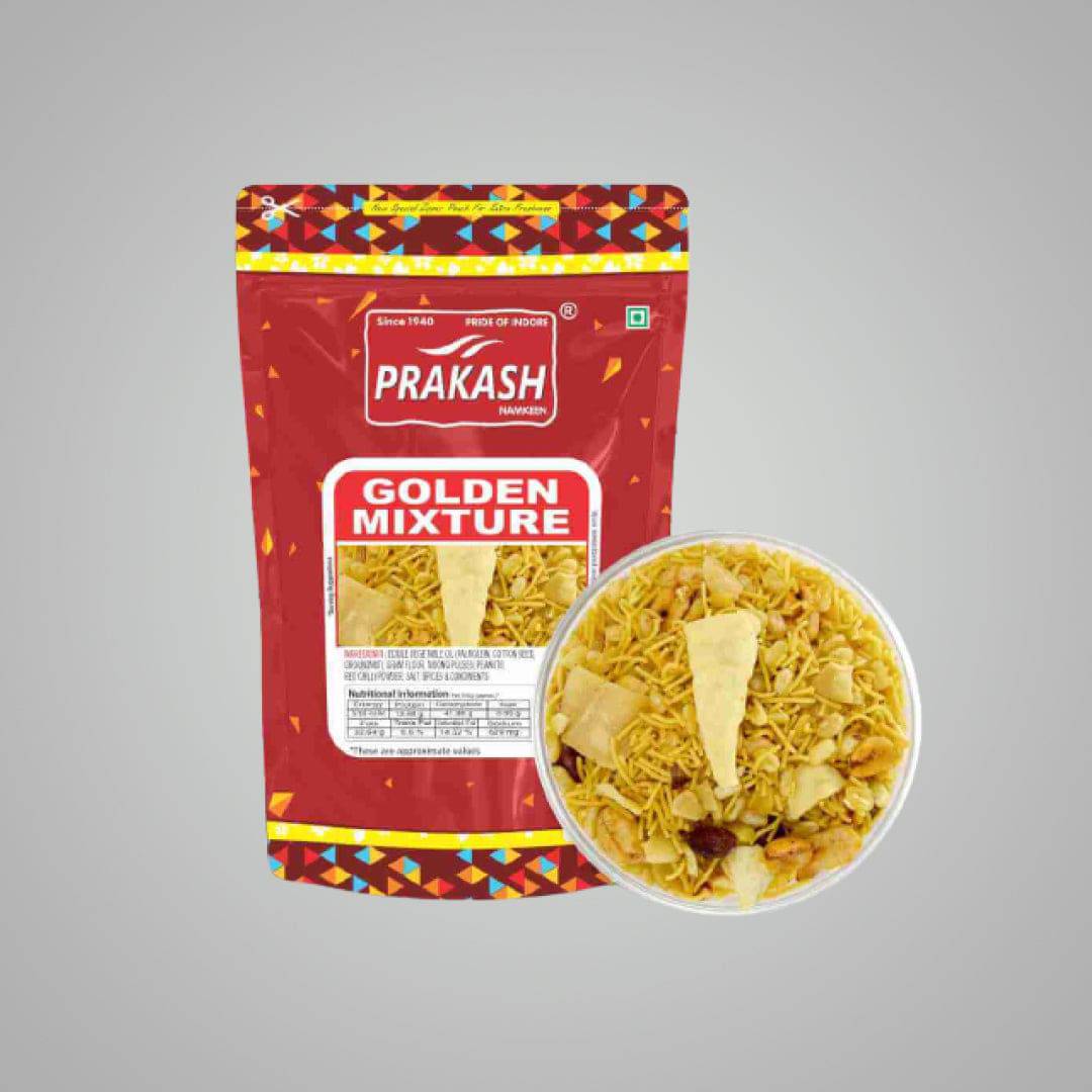 Prakash Namkeen Golden Mixture - 250 gms - India shopping