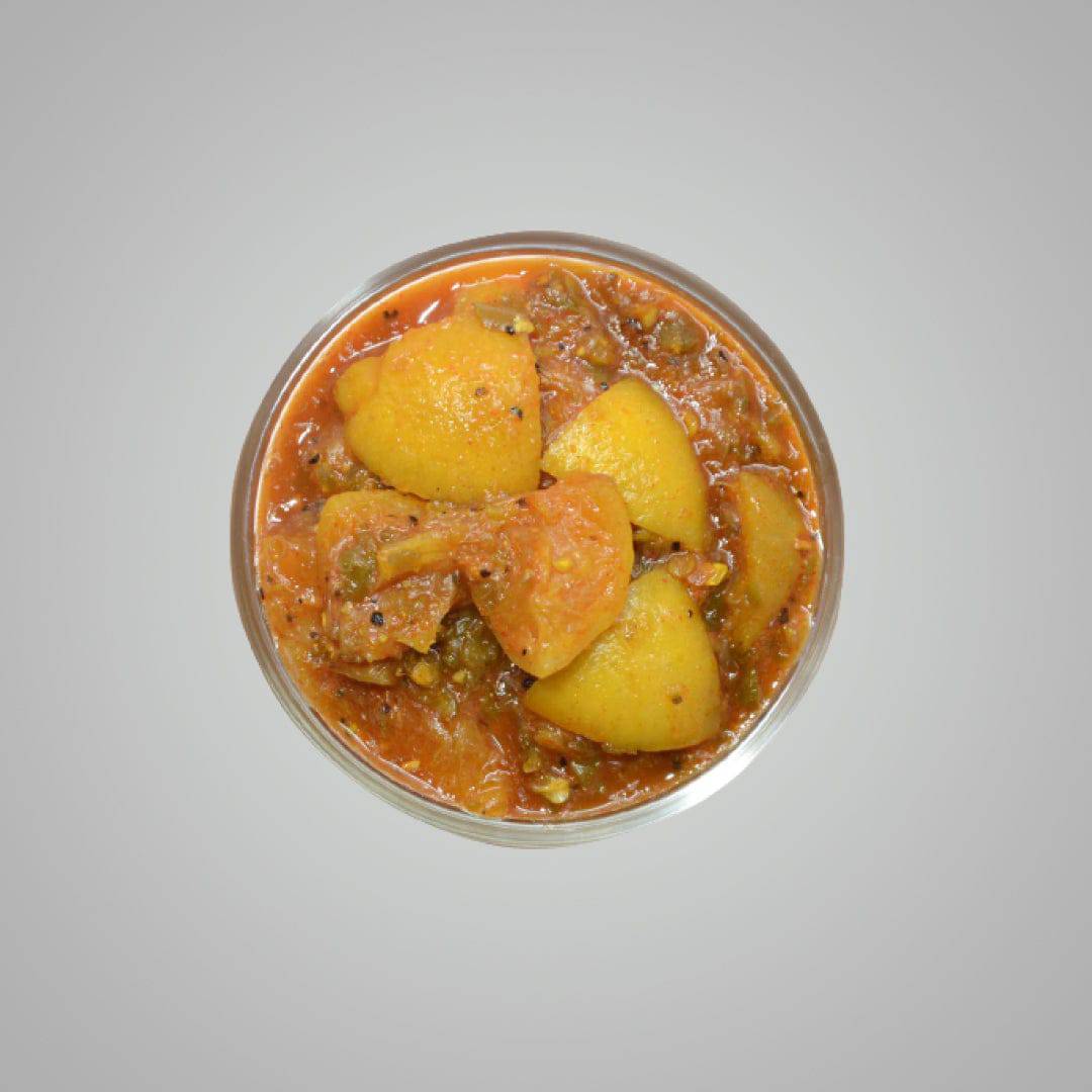 Prakash Namkeen Hari Mirch Nimbu Achaar - 250 gms - India shopping