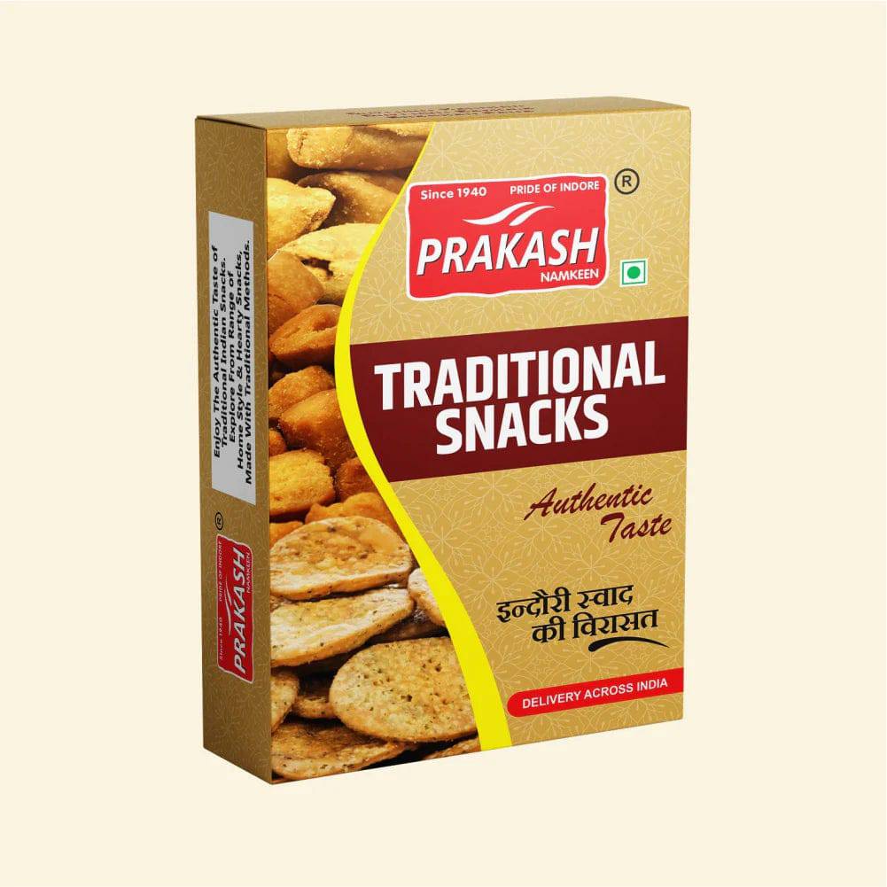 Prakash Namkeen Salted Pare - 250 gms - India shopping