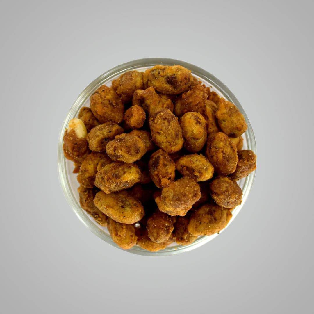 Prakash Namkeen Tasty Peanuts Lalmirch Masala - 250 gms - India shopping