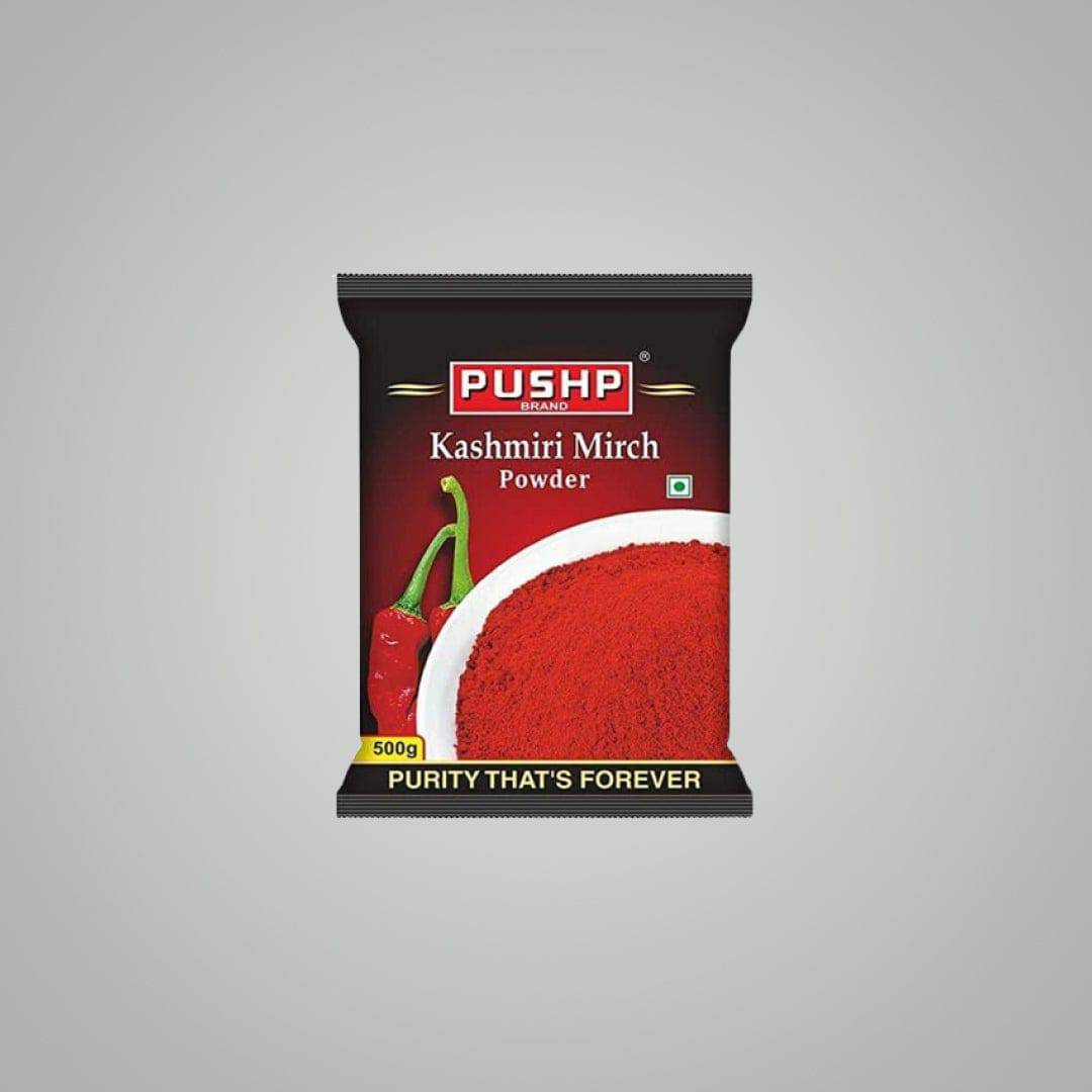 Pushp Kashmiri Mirch Powder - 500 gms - India shopping