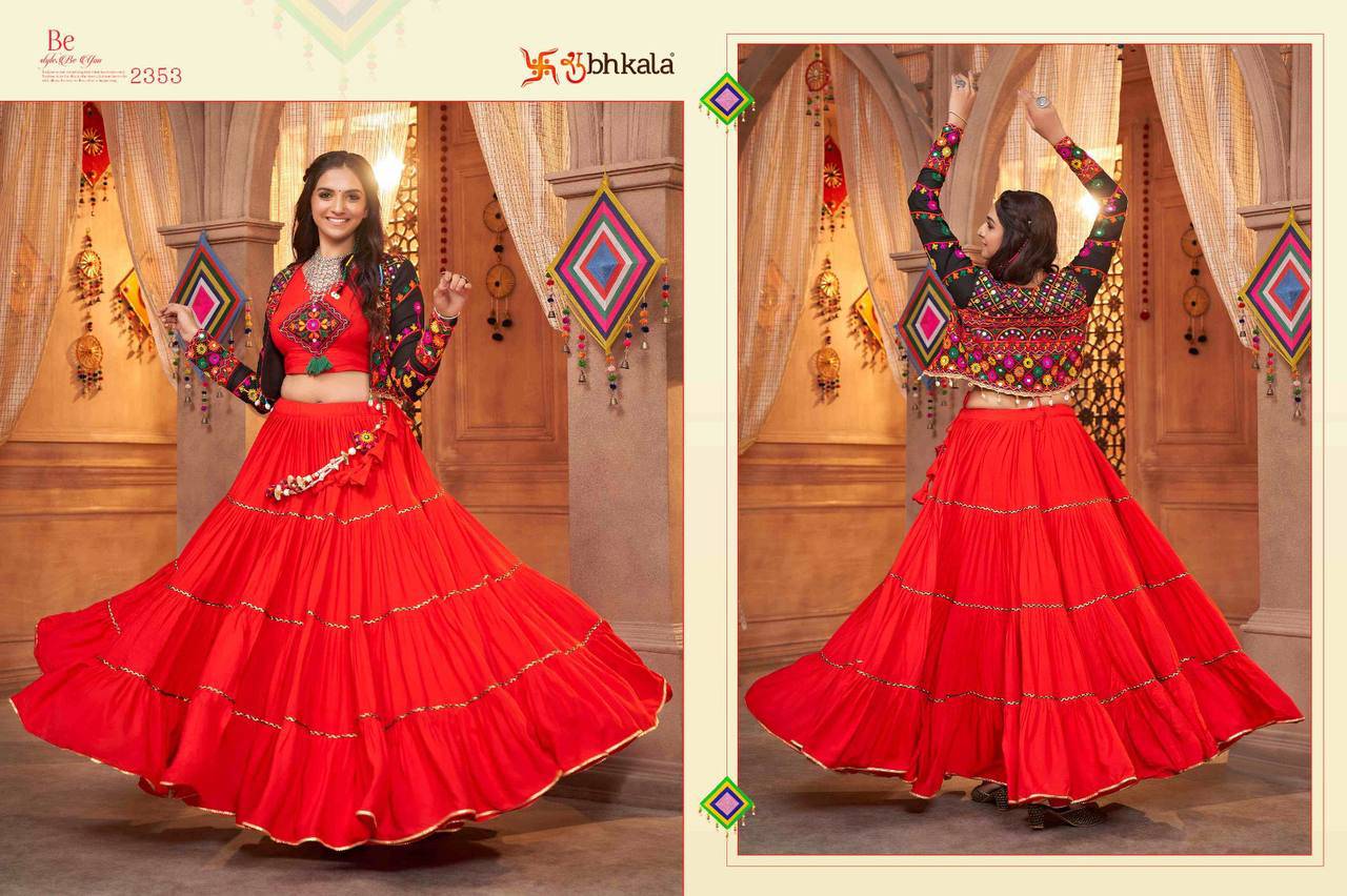 Exclusive Festival Wear Koti Style Navratri Collection Chaniya Choli Collection - India shopping