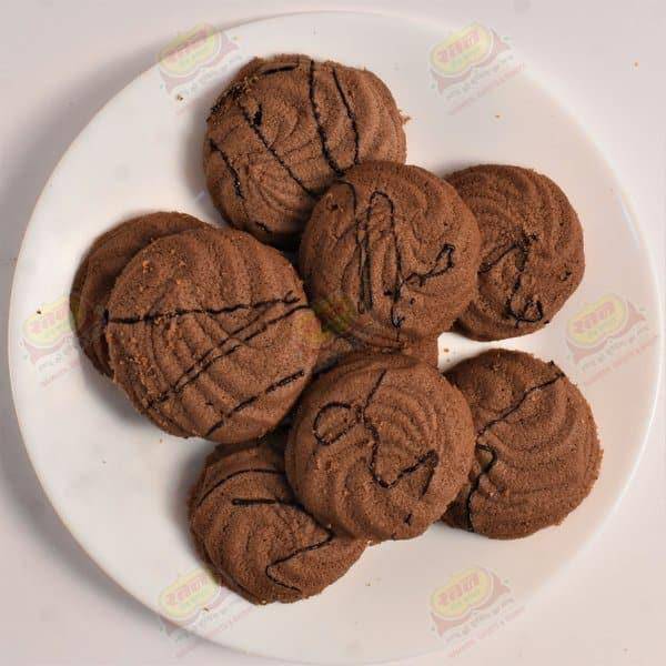 Ratan Sev Bhandar Dark Chocolate Cookies - 250 gms - India shopping