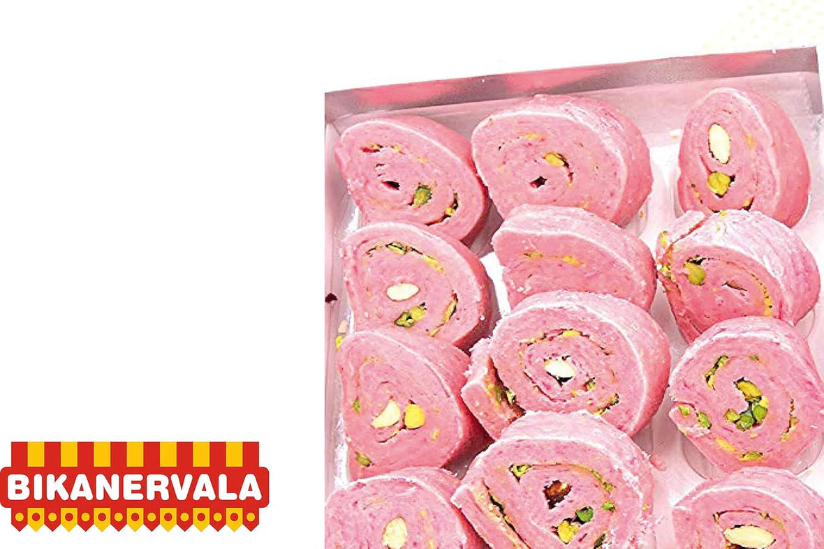 Bikanervala Sweets Kaju Rose Cake | 500 gms