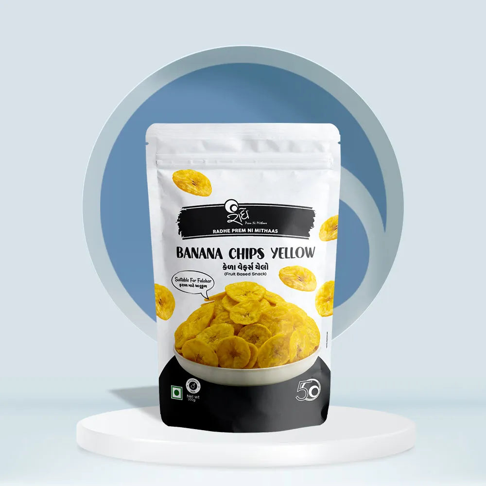 Radhe Prem Ki Mithaas Yellow Banana Chips - 400 gms