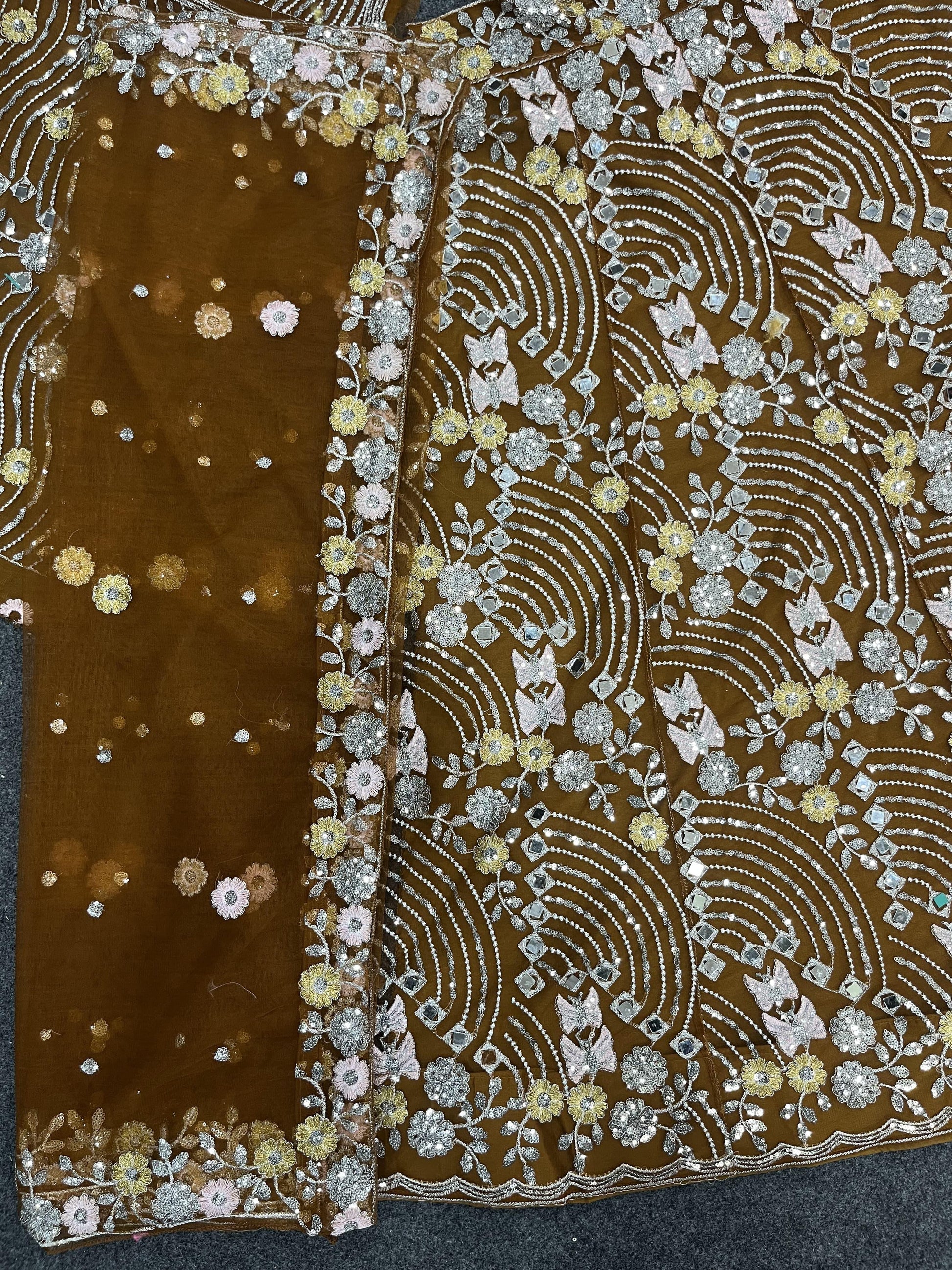 Traditional Lehenga Choli With Real Mirror Work | Ready To Wear