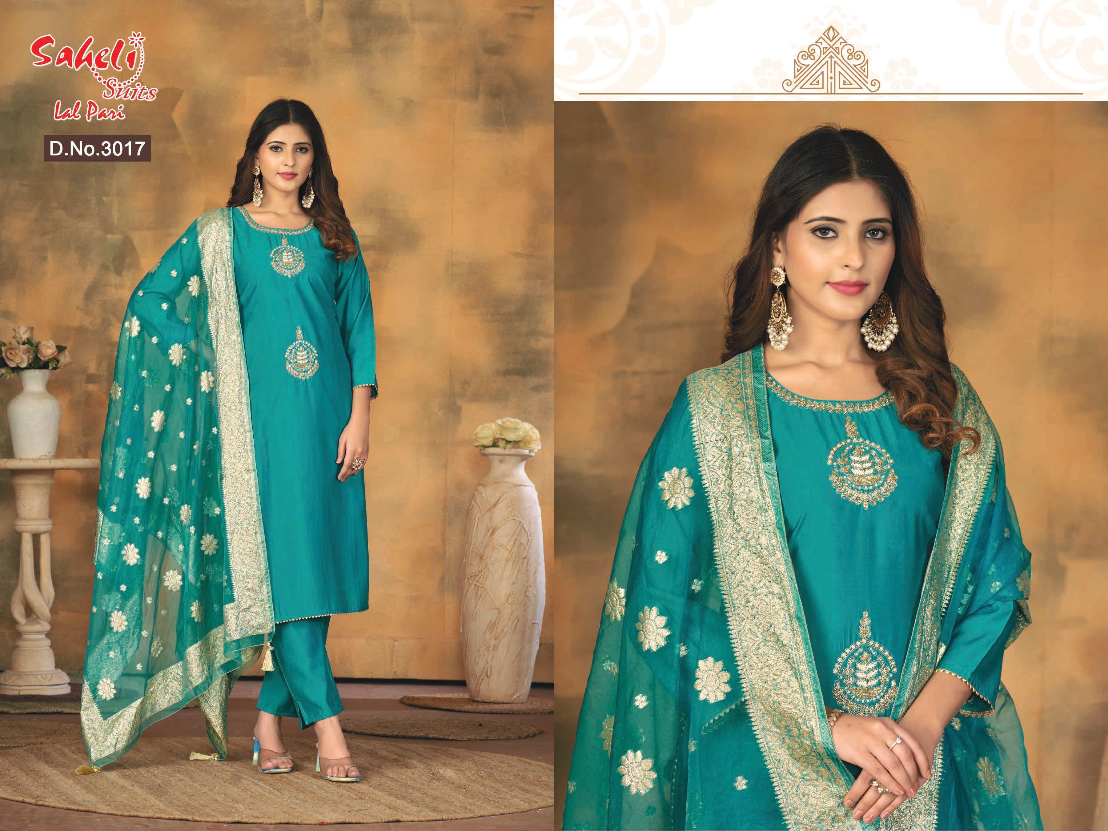 Elegant Heavy Party Wear Suit Set With Stunning Dupatta - India shopping