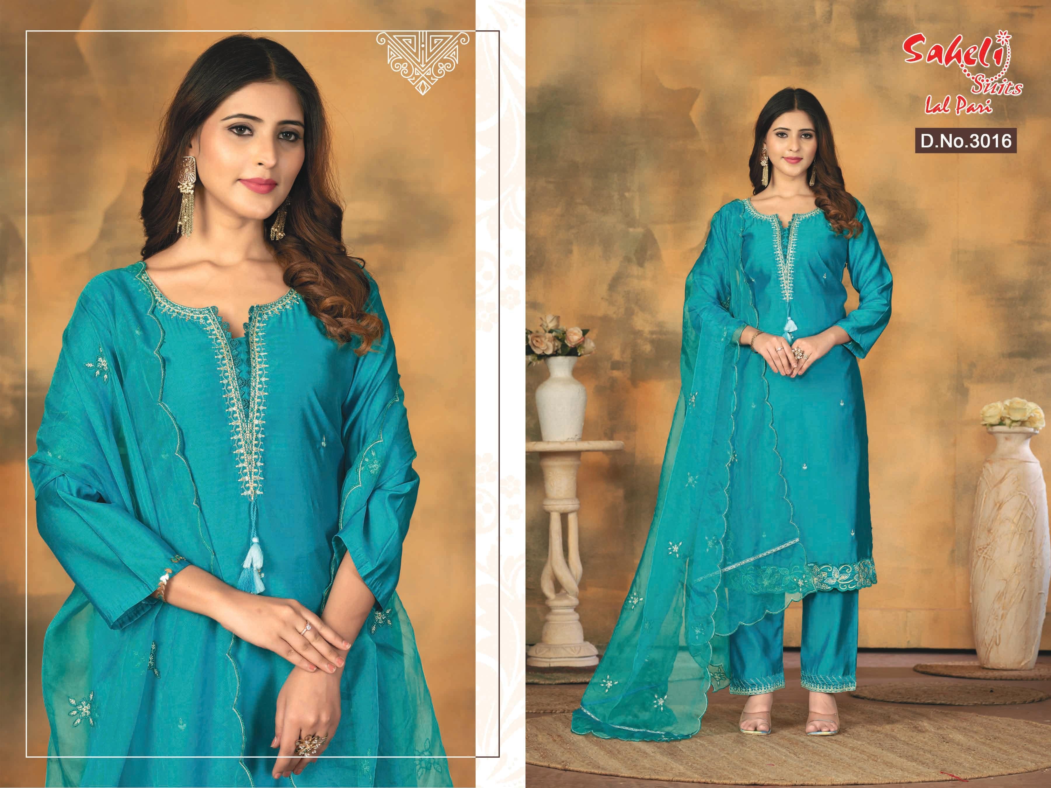 Heavy Designer Suit Set - India shopping