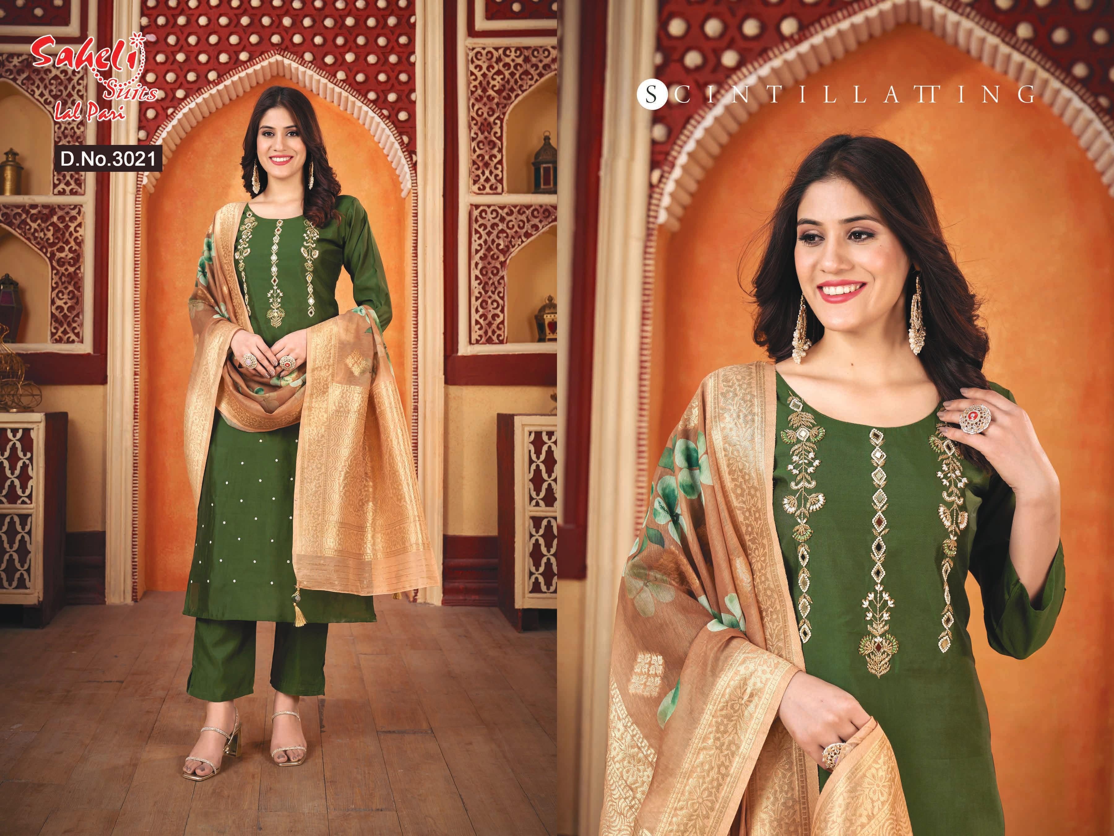 Glamorous Heavy Party Suit Set With Fabulous Dupatta - India shopping