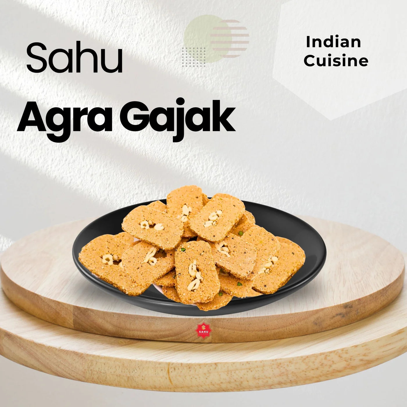 Sahu Gajak Agra Dry fruit  Gajak 600 gms